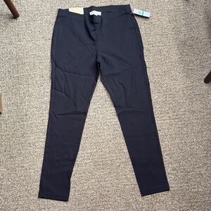 Women's MICHAEL KORS Black Skinny Stretch Pull On Pants Large